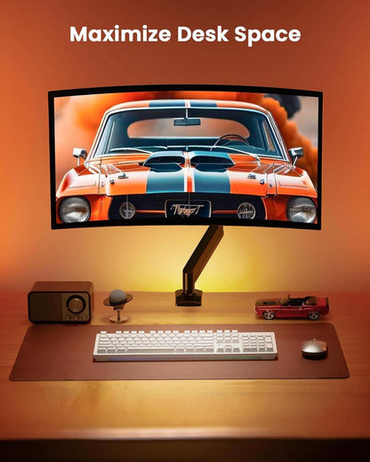 Monitor Halterung für 13-32 Zoll Bildschirme, Gasfeder Arm, VESA 75