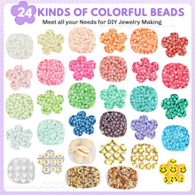 NORSHY Perlen Set 12200 Stück DIY Armband Schmuck Machen Kit
