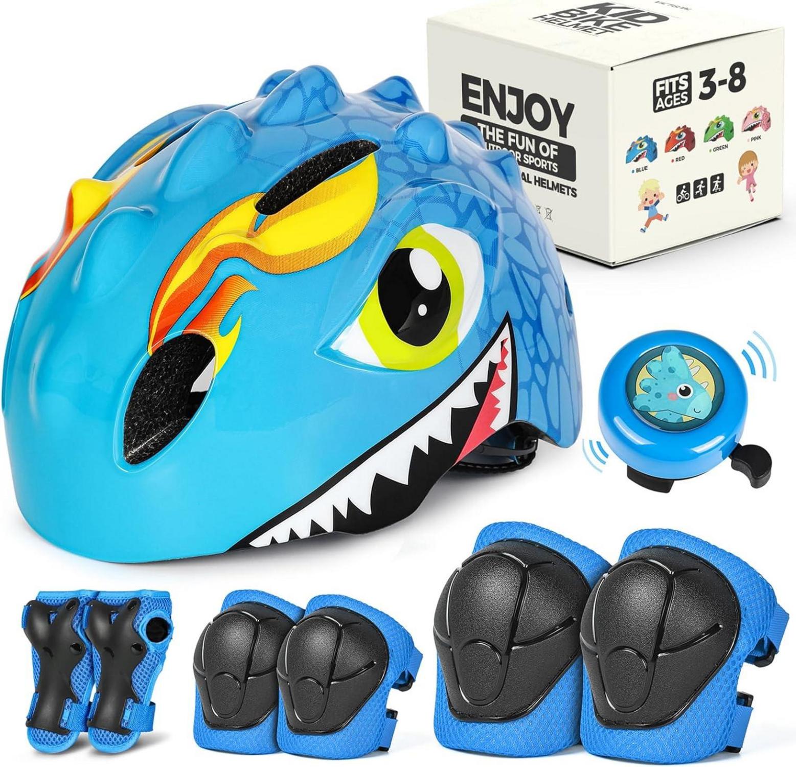 Fahrradhelm Kinder Niedliche Cartoon 3D Skateboard Rollschuh Jungen