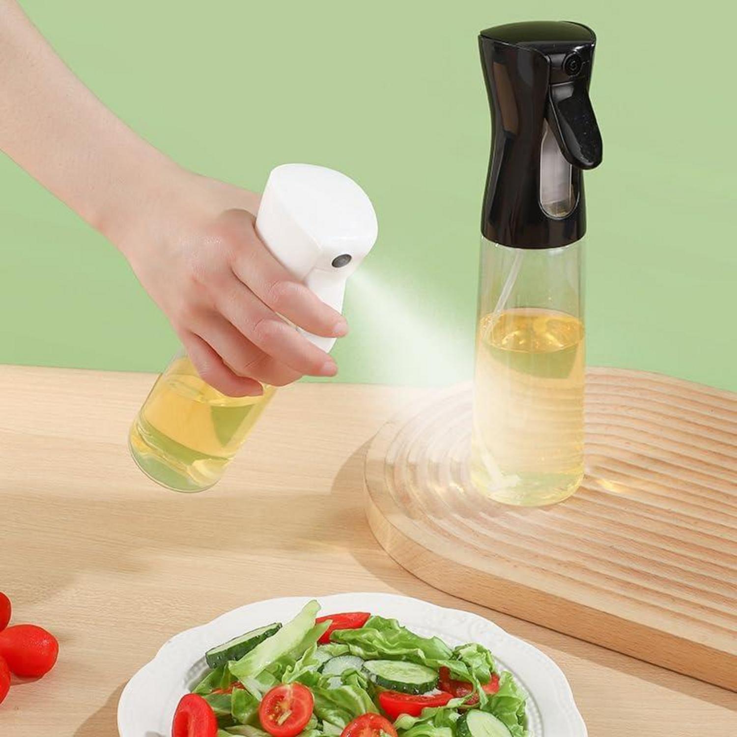 Öl Sprüher Glas Sprühflasche 300 ml Olivenöl Zerstäuber für Küche BBQ Salat