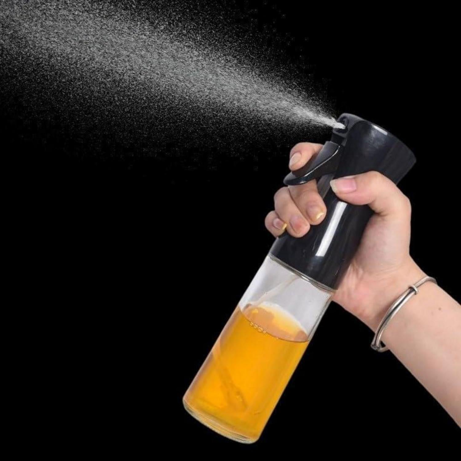 Öl Sprüher Glas Sprühflasche 300 ml Olivenöl Zerstäuber für Küche BBQ Salat