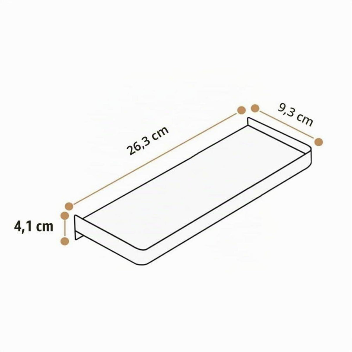 Duschablage Ohne Bohren – Edelstahl Duschkorb für Badezimmer