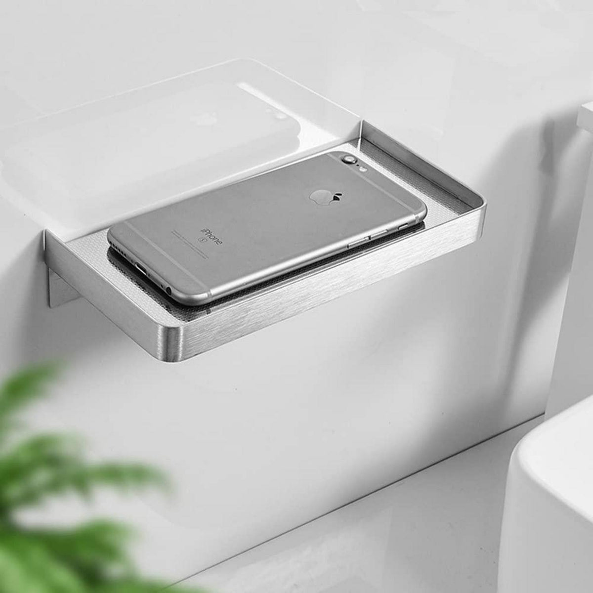 Duschablage Ohne Bohren – Edelstahl Duschkorb für Badezimmer