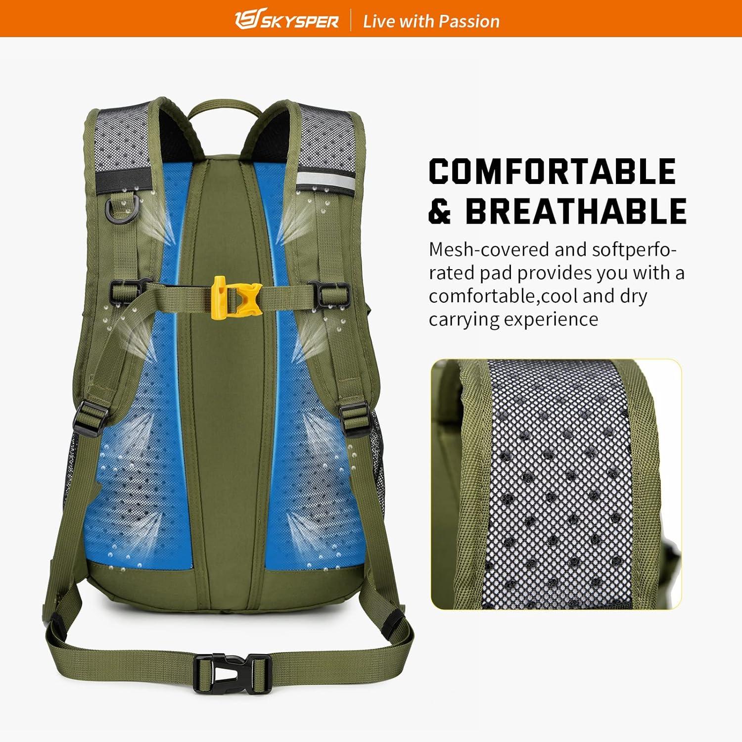 Wanderrucksack 20L Trekkingrucksack Leicht Rucksack Tagesausflüge