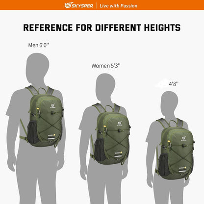 20L Trekkingrucksack Wanderrucksack Leicht Rucksack Daypack Outdoor