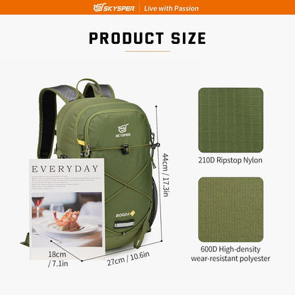 SKYSPER 20L Wanderrucksack Trekkingrucksack Tagesrucksack Berg Abenteuer optimal