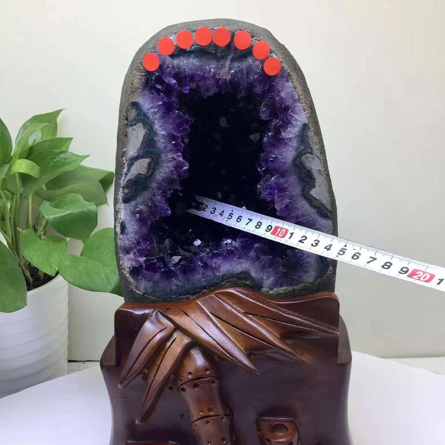 Amethyst-Geode Cluster 17lbs für Reiki, Meditation & Heilung