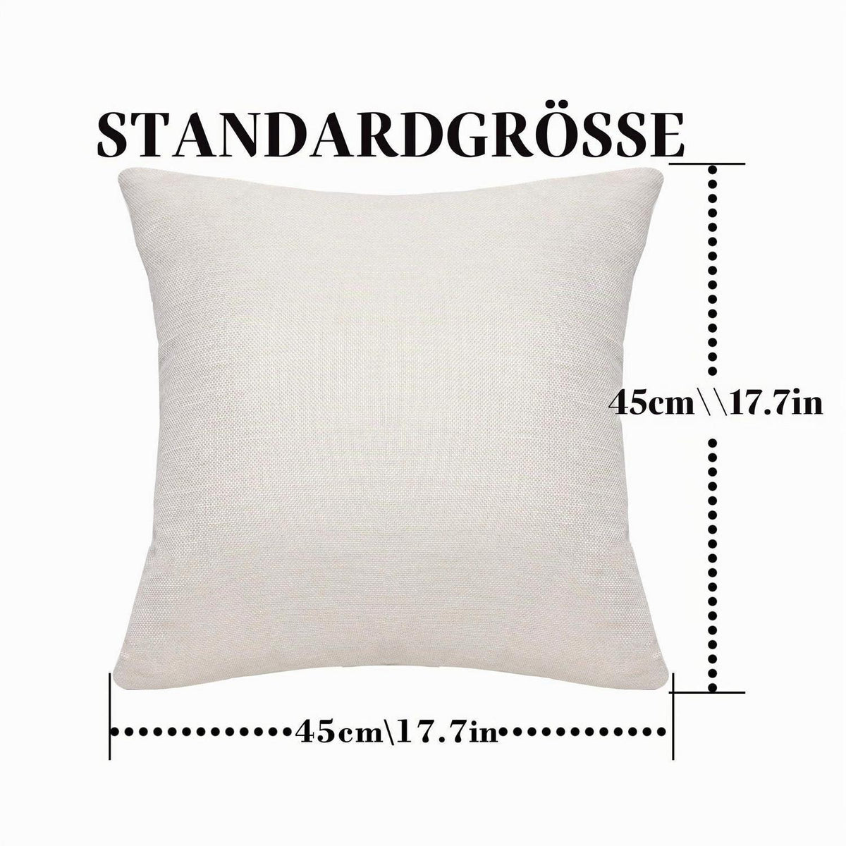 3. Hochzeitstag Kissenbezug - Ehe Geschenk für Paare