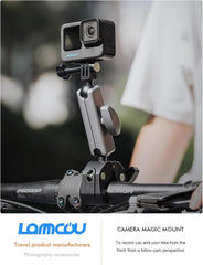 Lammcou Go Pro Motorrad Halterung Aluminium Action Kamera