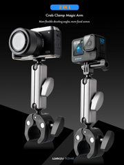 Fahrrad Motorrad Halterung Action Kamera Lenker Mount 360° Kugelkopf