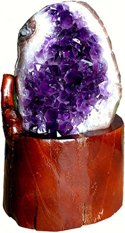 Natürlicher Amethyst-Cluster-Exemplarstein für