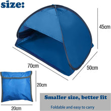 Pop-Up-Minizelt Strand Sonnenschutz für Outdoor Camping
