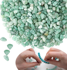 Grüne Aventurin Perlen Kristalle DIY Schmuck 400 Stück 5-8mm
