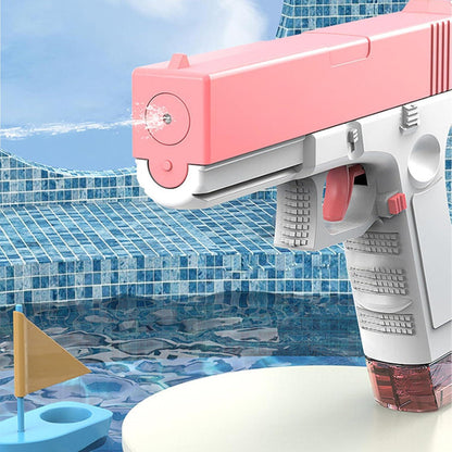 2er Pack Mini Wasserpistolen Set für Kinder, Rosa Wasserspritzpistole Outdoor Spielzeug