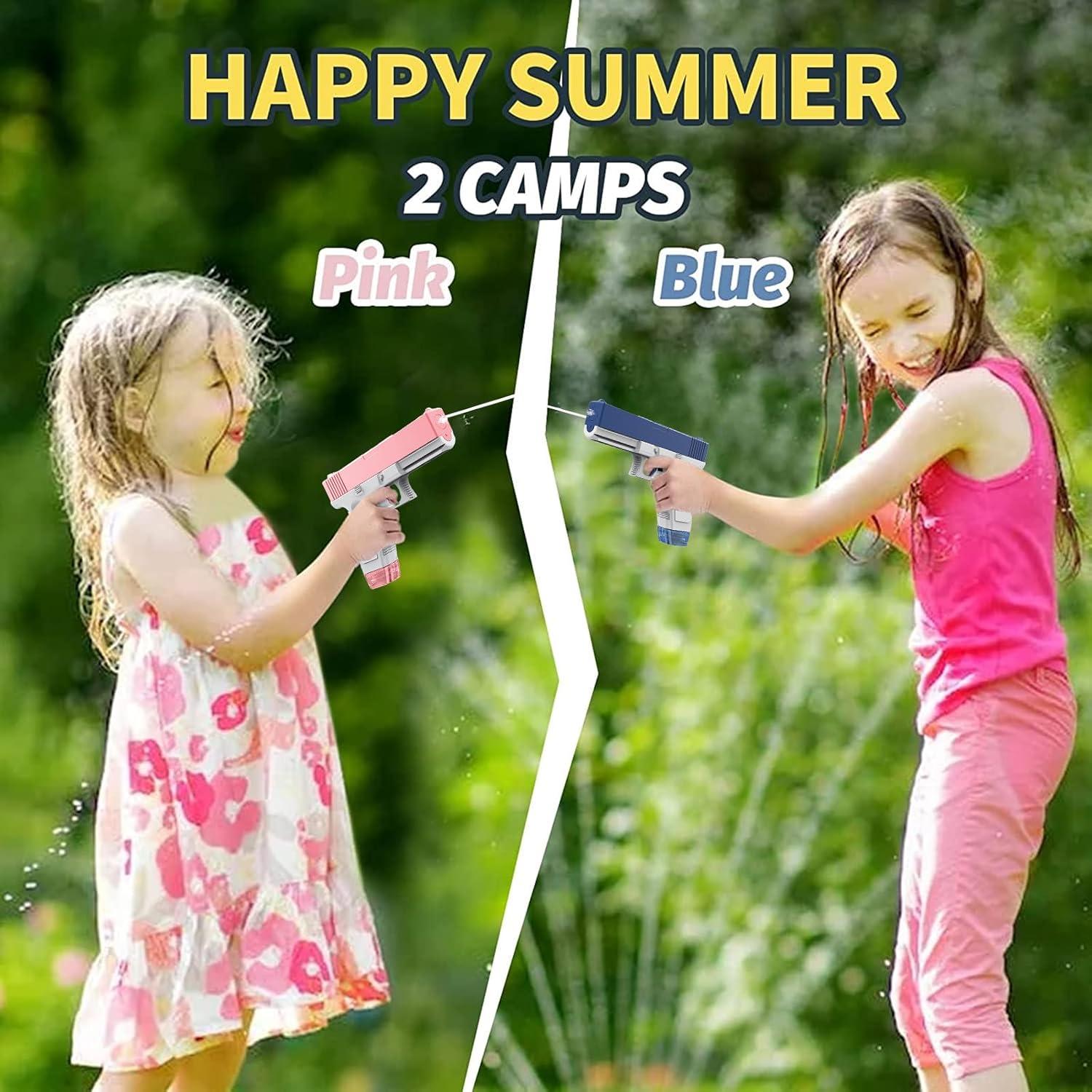 2er Set Mini Wasserpistolen für Kinder, Wasser Spritzpistole, Outdoor