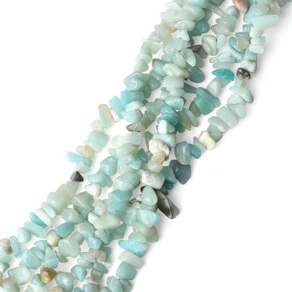 XIANNVXI Amazonit Kristall Perlen 400stk DIY Schmuck