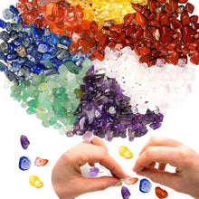 Perlen Set 400pcs Chakra Kristalle DIY Schmuck Basteln 5-8mm