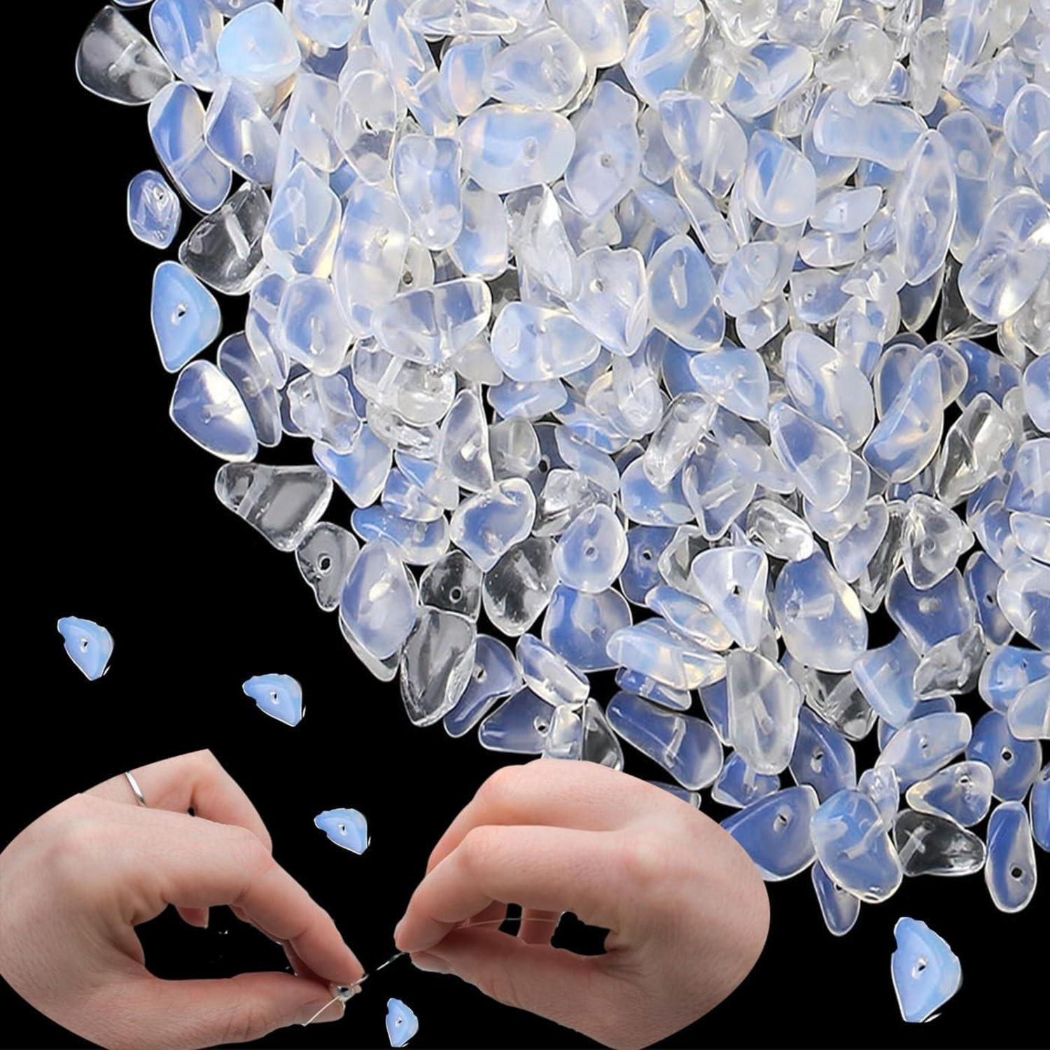 Opal Kristall DIY Perlen Set 400 Stück 5-8mm