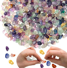 Fluorit Kristall Perlen 400 Stk. DIY Schmuck Crafting 5-8mm