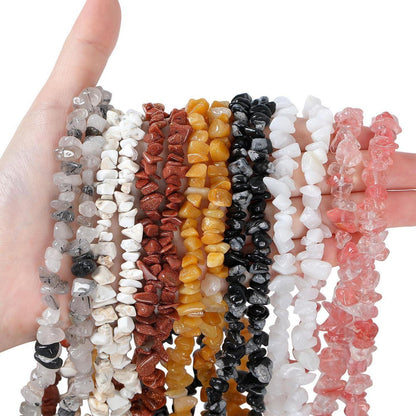 Perlen zum Auffädeln Kristalle Perlen Kristall Steine Armbänder Machen