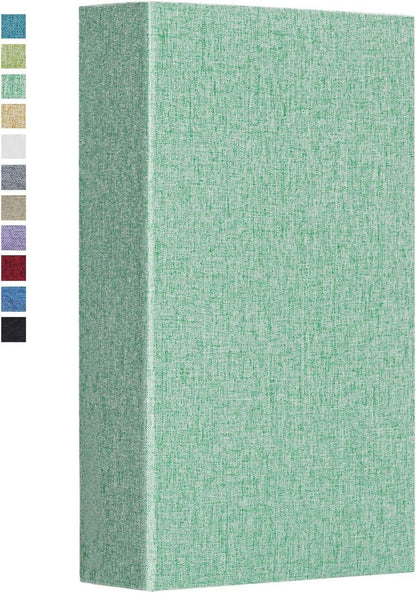 Großes Einsteck-Fotoalbum mit 300 Schwarze Seiten 10x15 Portraitformat
