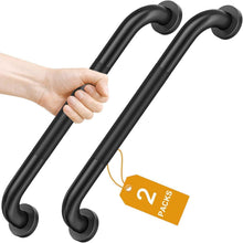 Badewannen und Dusche Haltegriff Edelstahl 41 cm Schwarz