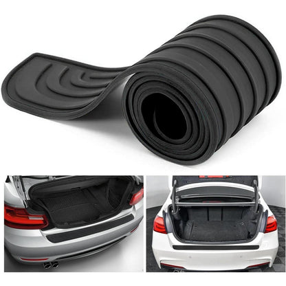 Stoßstangenschutz Gummi Anti-Kratz 90CM*7CM Schwarz