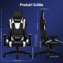 Ergonomischer Gaming Stuhl mit verstellbaren Kissen und