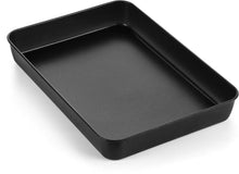 Backblech Edelstahl Antihaft Rechteckiges Kuchenblech 26,5x20,5x4,7cm