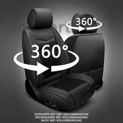 DISDADA Auto-Sitzbezüge Leder Set - Atmungsaktiv & Universal