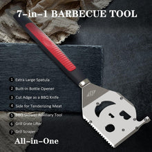 Grillspatel 7-in-1 Multifunktion Grillzubehör Männer