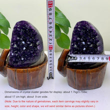 Natürlicher Amethyst-Cluster 3,75 Pfund für Hexerei
