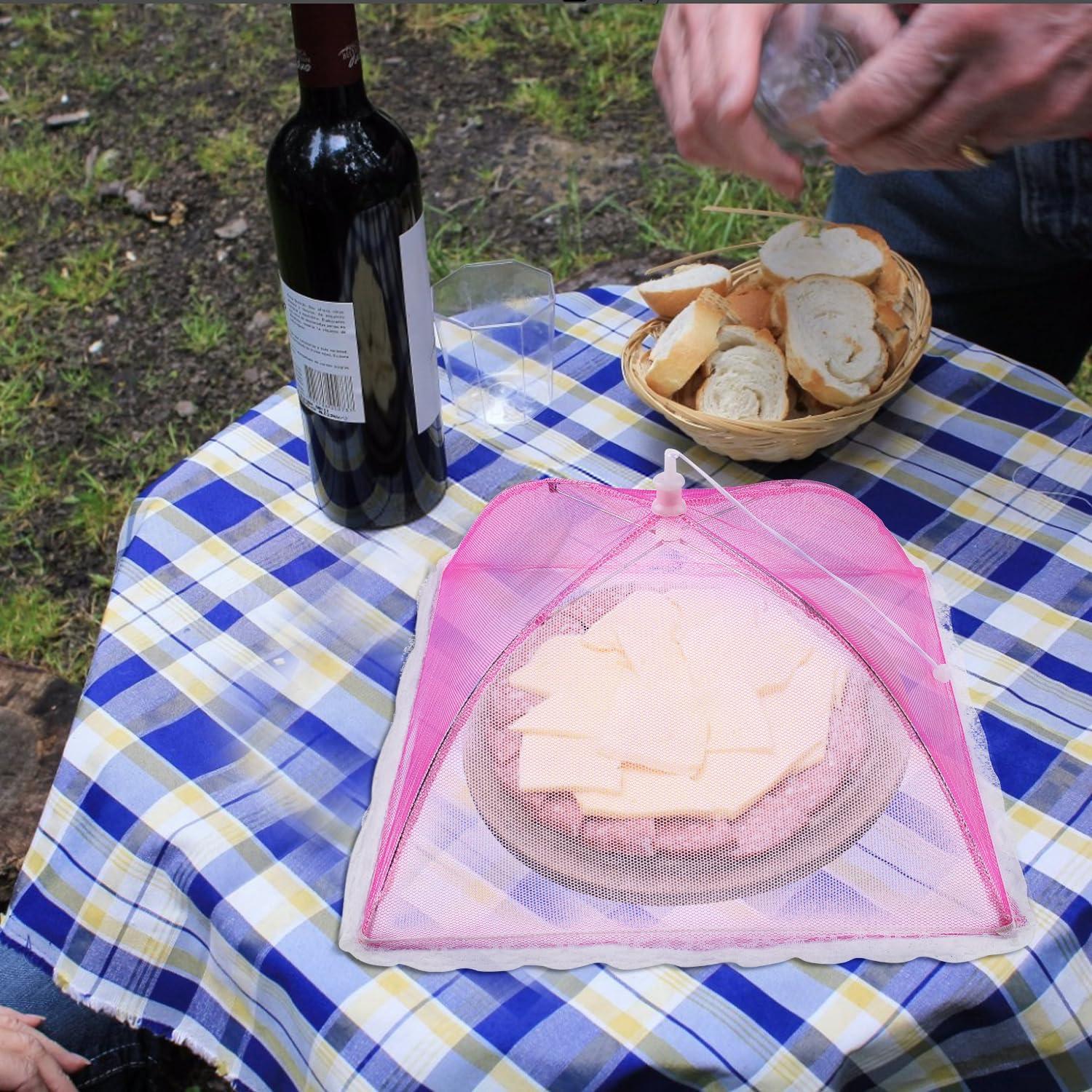 Fliegenhaube Abdeckhauben 6er Set Faltbare Kuchenabdeckung - Essen