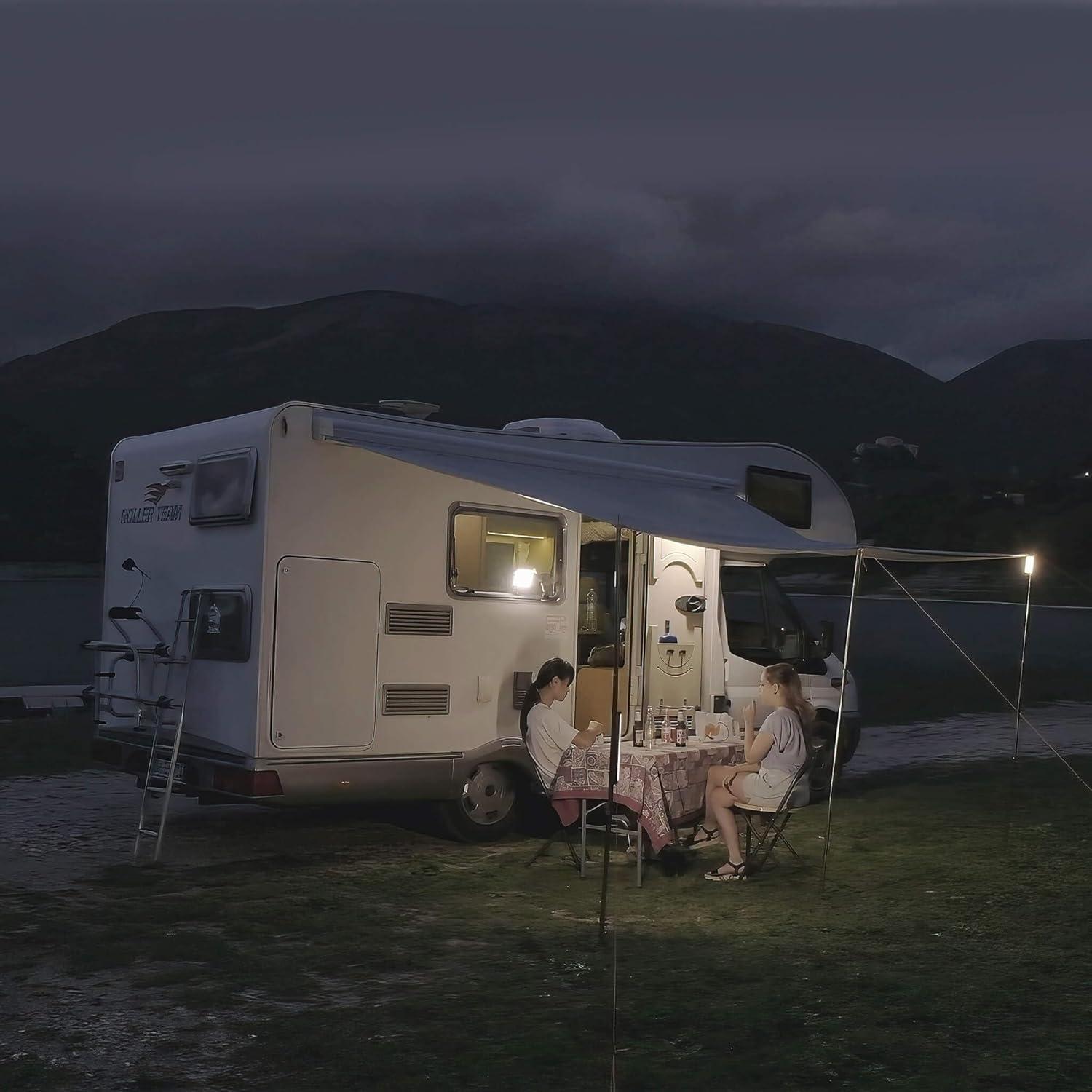 Wohnwagen Sonnensegel Caravan Tarp 3,6x2,4m UV