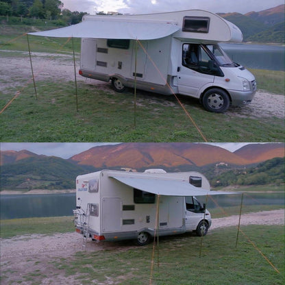 Wohnwagen Sonnensegel Caravan Tarp 3,6x2,4m UV 50+ wasserdicht 5000mm