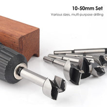 Forstnerbohrer Set 15tlg Ø10-50mm für Holz, Präzise Bohrungen