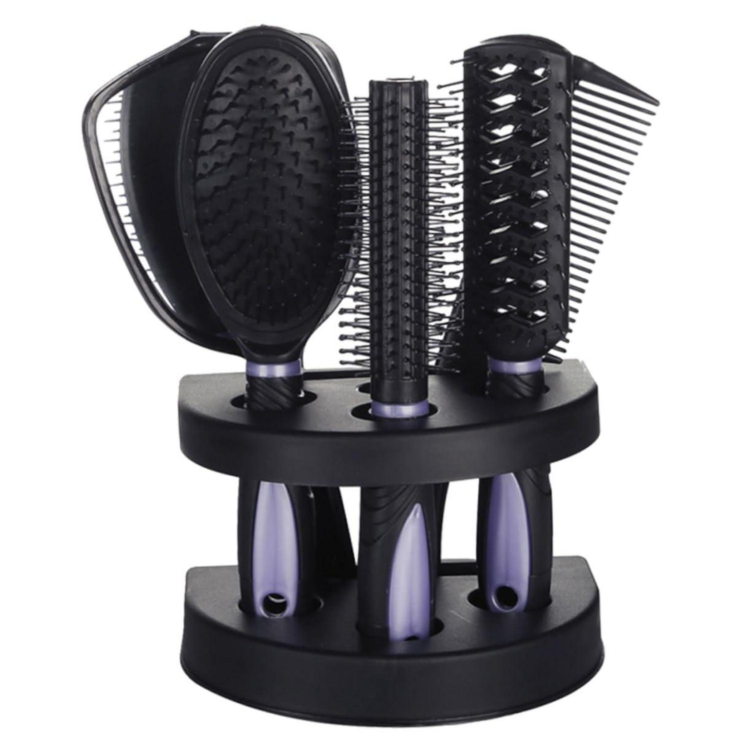 Professionelles 5-teiliges Haarbürstenset für Lockenstyling