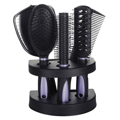 Professionelles 5-teiliges Haarbürstenset für Lockenstyling