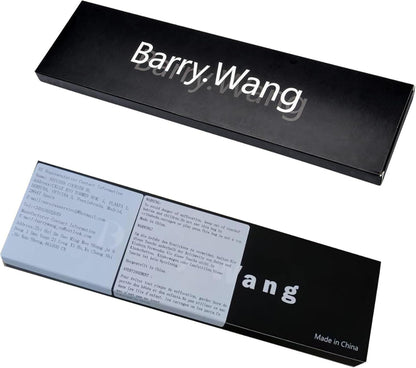 Barry.Wang Herren Krawatte Set Seiden Streifen Plaid Hochzeit Formell Blau Grün