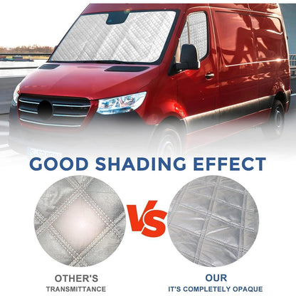 Sonnenschutz Auto Frontscheibe Mercedes Sprinter 2019-2023