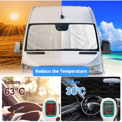 Sonnenschutz Auto Frontscheibe Mercedes Sprinter 2019-2023