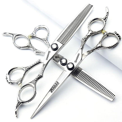 Professionelle Friseurschere Set Edelstahl 6/6.5/7 Zoll