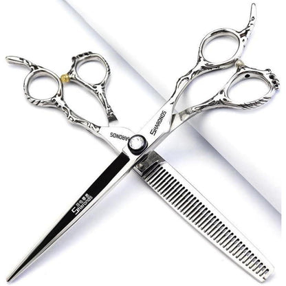 Professionelle Friseurschere Set Edelstahl 6/6.5/7 Zoll