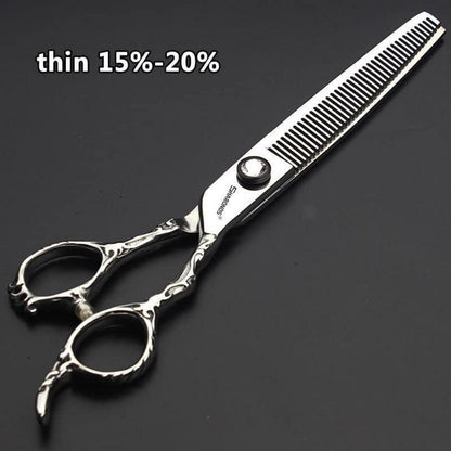 Professionelle Friseurschere Set Edelstahl 6/6.5/7 Zoll