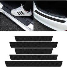 Auto Einstiegsleisten Schutzfolie Carbon Kratzschutz 4 Stück