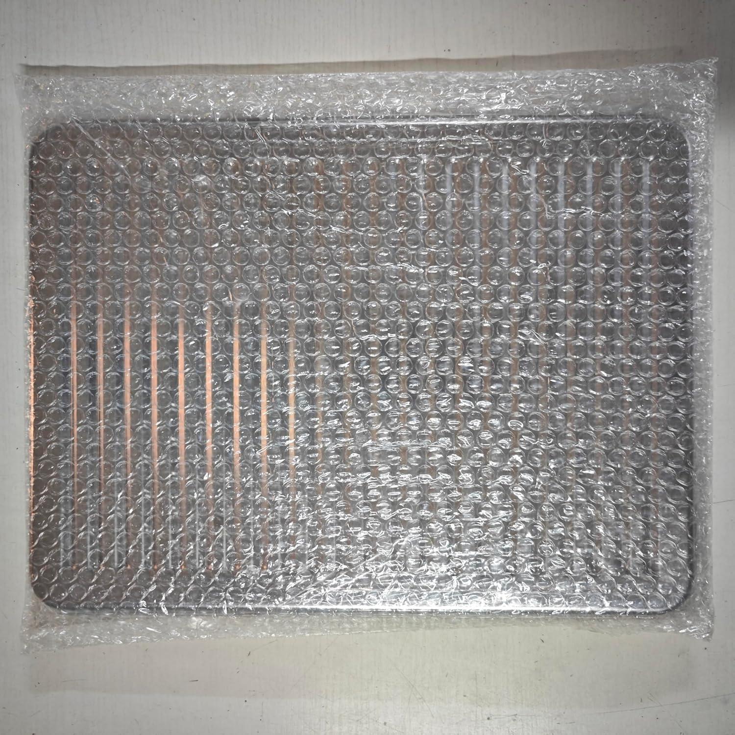2er Set Antihaft Backblech 40,6x30,5x2,5 cm Edelstahl Auflaufform Ofenblech