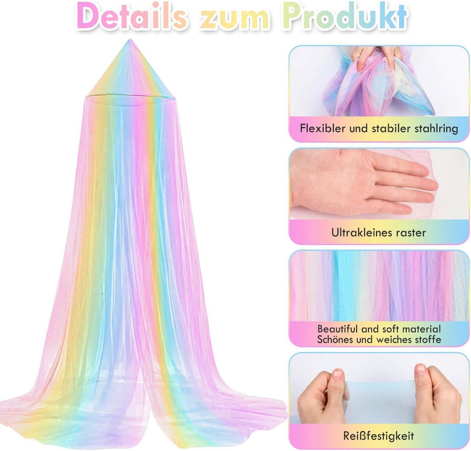 Betthimmel Moskitonetz Doppelbett Einzelbett Reise Feinmaschig