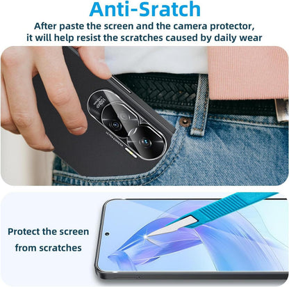 Panzerglas Honor 90 Lite Display + Kamera Schutzfolie 9H 0,33mm