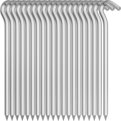 20 Zelt Heringe Aluminium 18cm Vorzelt Camping Erdnägel