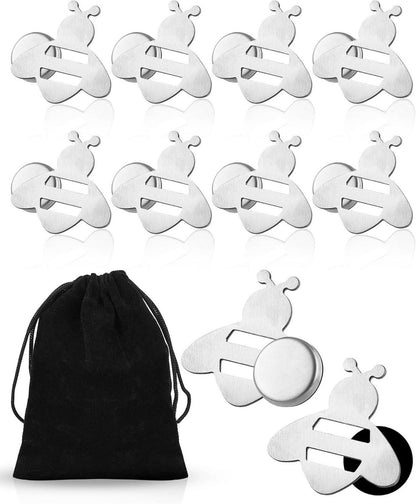 8er Magnetische Bienen Tischdeckenbeschwerer Set mit Tasche